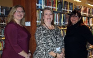 Library Administration (Left to right): Marissa Snead, System Business Coordinator, Rhonda Tippitt, Director, and Robin Cogdill, Assistant Director 